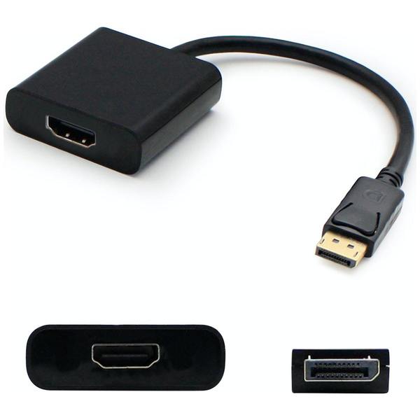 Add-On Addon Hp Qk108Av Compatible Displayport Male To Hdmi Female Black QK108AV-AO